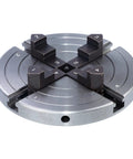 Six Inch Wood Lathe Chuck Set One Inch By Eight Tpi Self Centering Four Jaw Wood Turning Chuck With Reversible Jaws
