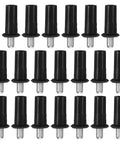 Spring Loaded Cabinet Door Repair Pins Kit For Cabinet Door Hardware Easy No Fuss Install Plastic And Metal Pins With Damper Function For Smooth Precise Fit On Furniture, 21 pieces