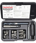 Thread Repair Kit M10x1.5 Stainless Steel 304 with drill bit and 18 inserts in open black case