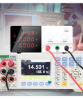 Beefy High Power Adjustable DC Power Supply For Lab Use With Digital Three LED Display And Fine Coarse Knobs 0 To 100V 5A