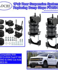 Two black rear suspension bump-stop assemblies with mounting brackets for Ford F-150 (2015–2024), 2WD/4WD SES kit.