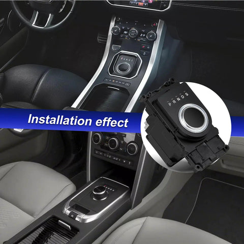 Gear Shift Module Replacement For Range Rover Evoque 2012-2018 And Discovery Sport 2015-2023 installation in car interior