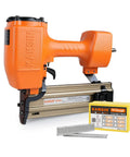14 Gauge Pneumatic Concrete T Nailer With 400 Pcs 3/4 Inch T Nails, Accepts 3/4 Inch To 2-1/2 Inch Nails, Heavy Duty Nail Gun