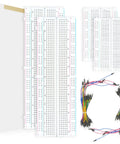 All In One Solderless Breadboard Kit with two 830-point boards, two 400-point boards, and 130-piece jumper wires for Arduino.