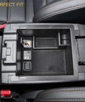 Center Console Organizer For Mazda CX-5 2017 2018 2019 2020 2021 2022 2023 2024 2025 Not For 2026 Black Trim ABS Plastic Armrest Insert Tray