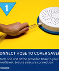 Connecting hose to Automatic Water Siphon Pool Pump For Above Ground Covers And Hot Tubs Non Electric Drain Hose Winterizing Kit