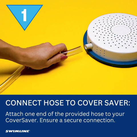 Connecting hose to Automatic Water Siphon Pool Pump For Above Ground Covers And Hot Tubs Non Electric Drain Hose Winterizing Kit