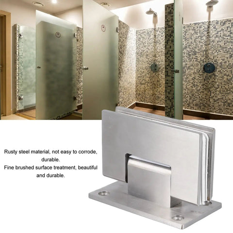 Tough Double Open Shower Door Hinge Stainless Steel Brushed Finish For Bathroom Cabinet And Showcase Smooth Swinging Glass Doors Crisp 90 Degree Pivot Tight Install That Hits Different Every Single Time with frosted glass doors.