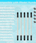Pump Tube Replacement Kit for Stenner Pumps, 5 Pack, Fits Classic SVP and M128 Models, tubes with ferrules displayed on blue background
