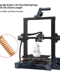 Upgrade Ender 3 S1 Plus Bed Springs 8mm OD 25mm Length yellow die springs for precise heatbed leveling