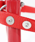 Emergency Escape Ladder For Two Stories 15 Foot Portable Fire Ladder With Wide Steps And V Center Support foldable fastening strap