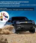 Built Tough Engine Coolant Temperature Sensor With Pigtail Connector For Chevy Silverado Tahoe Suburban And Gmc Sierra Yukon Buick Oem 2134514 Plug And Play Swap with wiring harness and crimp sleeves.