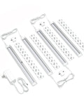 Hand Wave Activated Under Cabinet LED Lighting Kit 3 Pack 12 Inch Dimmable Touchless Dimming White Under Counter Lights