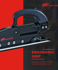 Heavy Duty Straight Line Air Sander With 2.75 Inch Pad and ergonomic grip for auto body prep