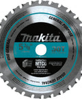 Front view of Makita A-95037 TCT Saw Blade 5-3-8 Inch By 5-8 Inch 30 Tooth Ultra Thin Kerf For Cordless Saws