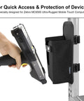 Rugged Barcode Scanner Holster With Ballistic Nylon Carrying Case For MC3300 Ultra Rugged Mobile Touch Computer Handheld Scanner Holder