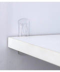 30 Piece Cabinet Shelf Clips Set Plastic Support Pegs Transparent Holder Pins Shelf Brackets Wooden Dowels Durable Anti Slip Clamps