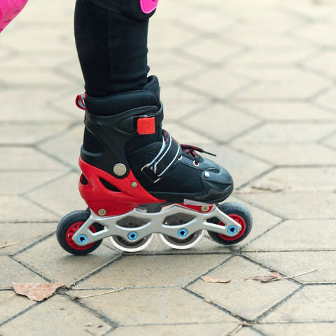 Top Notch Alloy Kit Includes 8 Blue Axle Screws Spacers For Inline Roller Skates Repair Hardware Maintenance Tools For Riders Upgrading Rig Ensuring Smooth Ride Without Loose Parts Hurting Session At Park Ready To Pop Off Your Setup, blue axle spacers on inline skate