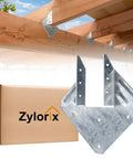 25 Pack 18 Gauge Hurricane Ties For Rafters And Shed Roofs Heavy Duty Galvanized Rafter Brackets For Deck Pergola Joist Hangers