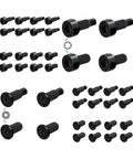 20 Piece Doorbell Security Screws Replacement Kit With Rings Industrial Grade Quick Fix Fasteners for video doorbell security.