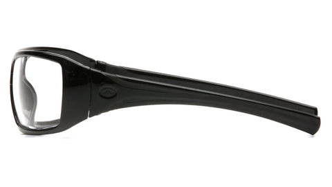 Straight Up Reliable Goliath Safety Glasses Featuring Clear Polycarbonate Lenses And Slick Co Injected Rubber Temples That Offer A Tight Fit For Smaller Faces While Meeting Ansi Standards For Heavy Duty Eye Protection