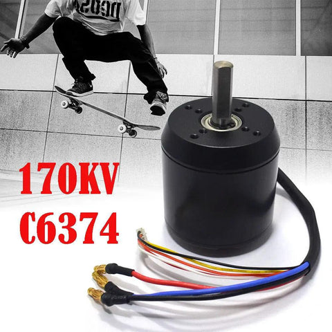 170KV Sensored Belt Brushless Motor for Electric Skateboard Longboard and skateboarder