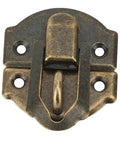Rustproof Zinc Alloy Latch Lock With Vintage Mini Padlock And Keys For Retro Wooden Boxes Jewelry Cases And Cabinets, Durable Heavy Duty Lock Set With Old School Vibe And Lightweight Yet Super Strong