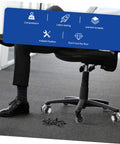 Solid Black Nylon Chair Leg Floor Protectors For Swivel Office Chairs Anti Scratch Furniture Feet Caps near office chair.