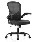 Ergonomic Mesh Desk Chair With 330Lbs Capacity, High Back Support, Flip Up Armrests, Adjustable Lumbar, Rolling Chair For All Day Comfort And Great Posture.