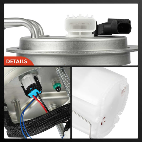 Electric Fuel Pump Module Assembly With Pressure Sensor And Sending Unit for 2015-2019 Chevrolet Suburban, GMC Yukon XL, Cadillac Escalade ESV