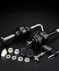 E Bike Hub Motor Axle Kit With 12mm Shaft Front Lock Nut Washer And Protective Cover for Electric Bicycle Wheel Replacement