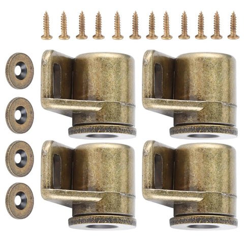 Magnetic Cabinet Door Catch 4 Pack Zinc Alloy Hardware Fittings With Bronze Finish Built To Last Over 50000 Open Close Cycles Compact