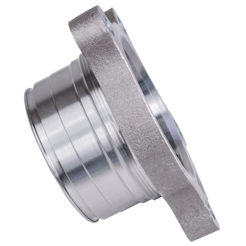 Side view of Beefed Up Rear Left Wheel Bearing Assembly For Toyota Tundra 2007 2020 And Lexus LX570 2008 2020 Land Cruiser 2008 2010 With 4 Bolt Square Flange Encoder ABS Compatible Replacement Kit