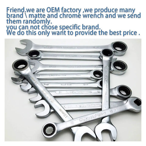 Heavy Duty Ratchet Spanner Set 24mm 1 Piece Metric Wrench Kit With Quick Release Ring Gear Nut Tools for tight spaces