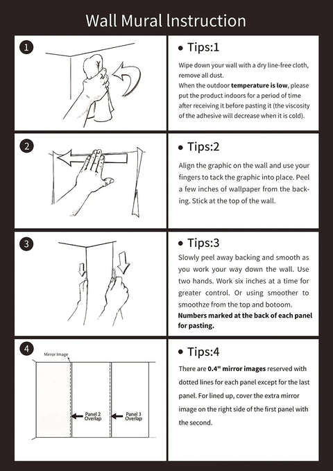 Instructions for Peel And Stick Blue Marble Wallpaper Rolls 144 Inch Wide By 100 Inch High Self Adhesive Decor With Golden Veins.