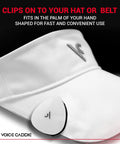 Golf GPS Rangefinder With Voice Distance Readouts At A Click Front Middle Back Green Info Auto Course Recognition