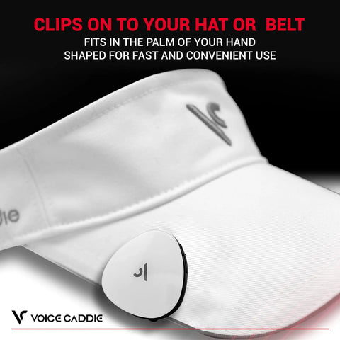 Golf GPS Rangefinder With Voice Distance Readouts At A Click Front Middle Back Green Info Auto Course Recognition