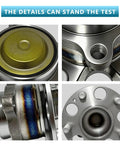 Close-up view of Pair 512544 Rear Wheel Bearing Hub Assembly For Acura TLX 2015-2020 And Accord 2013-2023, ABS, 5-Lug, OEM-Style
