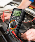 Digital Multimeter With Case For Home And Auto Use The Go To Tool For Measuring AC DC Voltage Current Resistance in engine bay