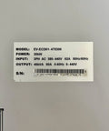 Kickass 30 KW Electric Vehicle Inverter For EV Power Conversion With Slick Design And Proven Efficiency, model EV-ECD01-4T0300 specification label.
