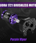Waterproof Brushless ESC And 1721 Purple Viper Outrunner Motor Upgrade Kit For One Twenty Fourth Scale Axial SCX24 Rigs
