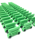Green Space Saving 42 Wrench Organizer Set With Infinitely Adjustable Dividers For Upright Or Flat Wrench Storage