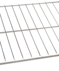 Range Oven Rack Replacement WB48T10095 OEM Quality Oven Rack silver metal with grid design, fits most standard ovens.