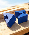 Heavy Duty Lightweight Portable Angle Clamp Adapter With Precision Alignment System For Fast Setup And Smoother Woodworking On Job Sites, White on wooden table.