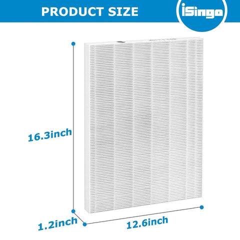 Two Pack Size 21 HEPA Replacement Filter A For PlasmaWave Air Purifiers Compatible With C535 5300 6300 P300 AM90 C909 9800