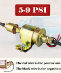 Electric Fuel Pump 5-9 PSI 12V DC 30 GPH For Gasoline And Diesel Carburetor Engines Universal Fit For Car Truck Boat