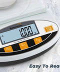 Pro Grade 500g Analytical Balance With 0.001g Readability Digital Lab Scale showing digital display close-up