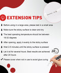 Clear Precision Glue For Nails, Rhinestones, Jewelry, DIY Crafts, 8 Pack 15ml With Quick Drying Formula usage tips and instructions.