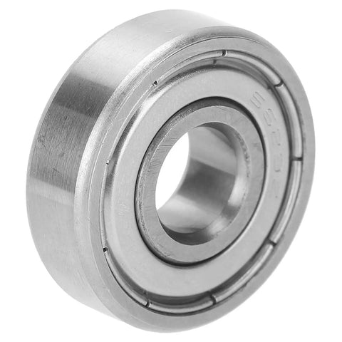 Close-up of a stainless steel bearing from High Speed Ball Bearings Set Of Ten For Skateboards Inline Skates Scooters And Roller Blades Dope Stainless Steel Wheel Bearings With Quiet Rotation For Smooth Glide And Stable Load Handling