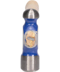Close-up of Ball Pein Hammer 16 Oz With Hickory Handle, American High Carbon Steel, Drop Forged Blacksmith Tool For Metalworking